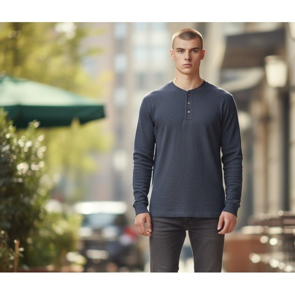 Ocean & Coast Men's Sweater Sz 2XLT Blue Crew Neck Pullover Cotton Shirt NEW